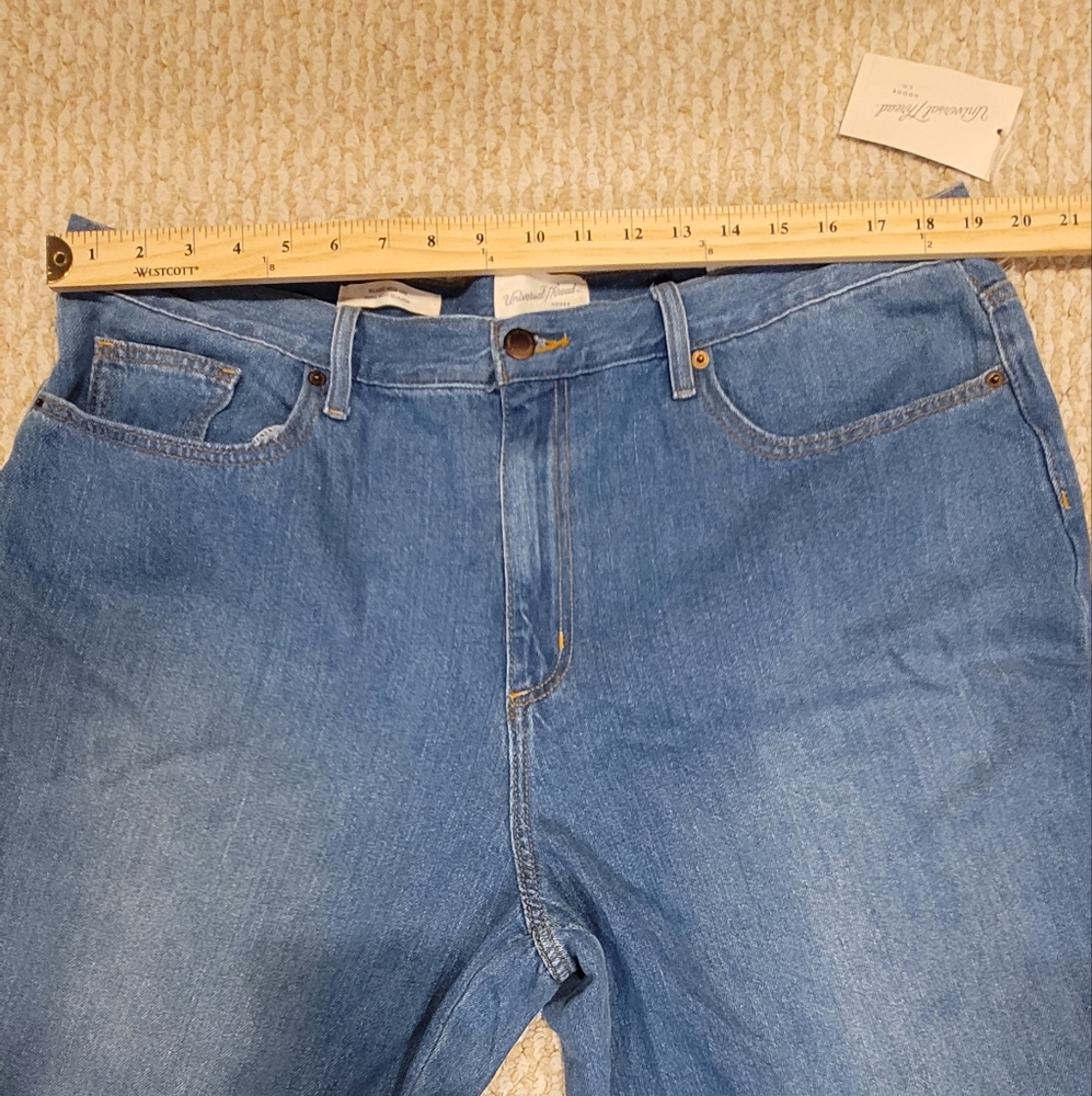 Universal Thread Blue Wide Leg Jeans - Picture 6 of 9